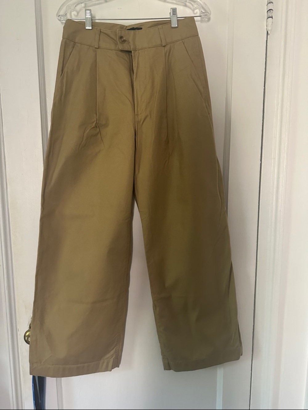 Banana republic wide leg pleated trousers